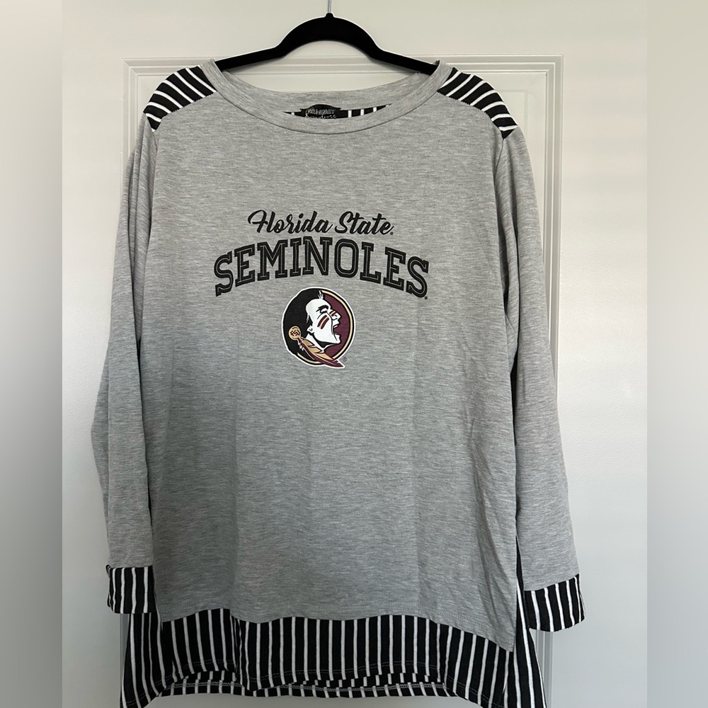 Florida State Seminoles Gray Long Sleeve Tee